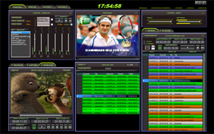 AQUILA SERVER PLUS Playout en Vivo
